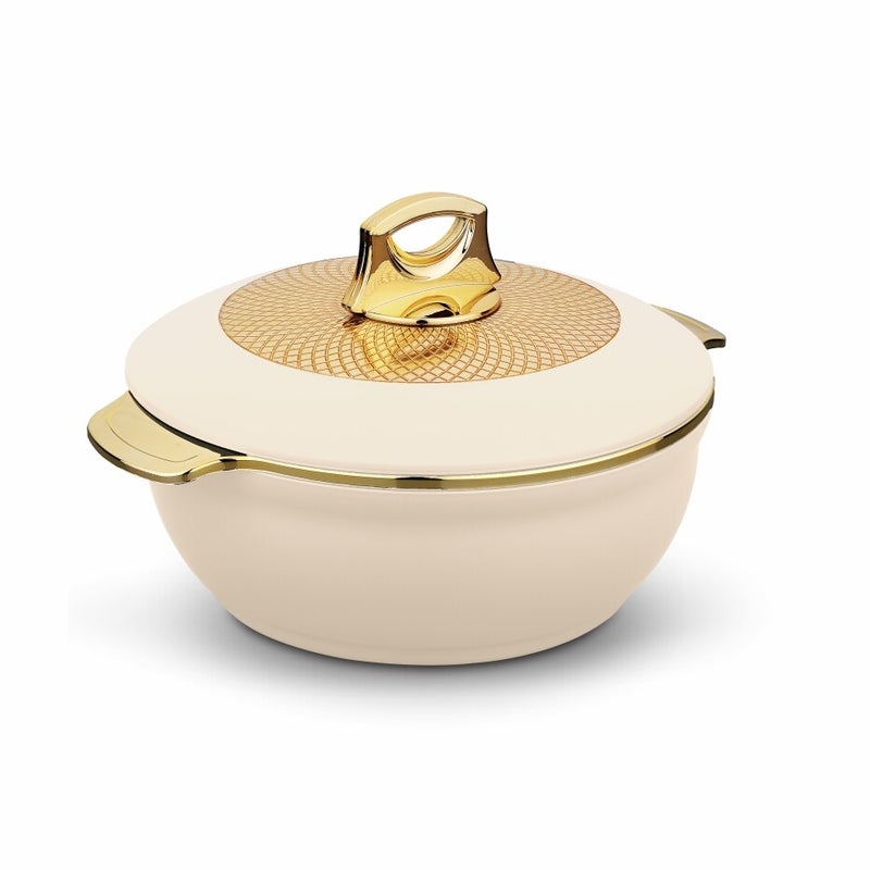 Asian Globus Casserole Dlx 2500 Ml - Assorted | Super PU Insulation Hot Pot with Stainless Steel Inner Casing | Serving Dishes with Lids | Hot Food Storage Container & Warmers - Image 1